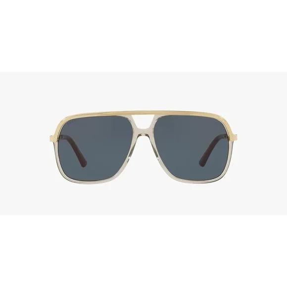 Gucci Unisex Rectangular Sunglasses w/Blue UV Protective Lens GG0200S - Picture 2 of 4